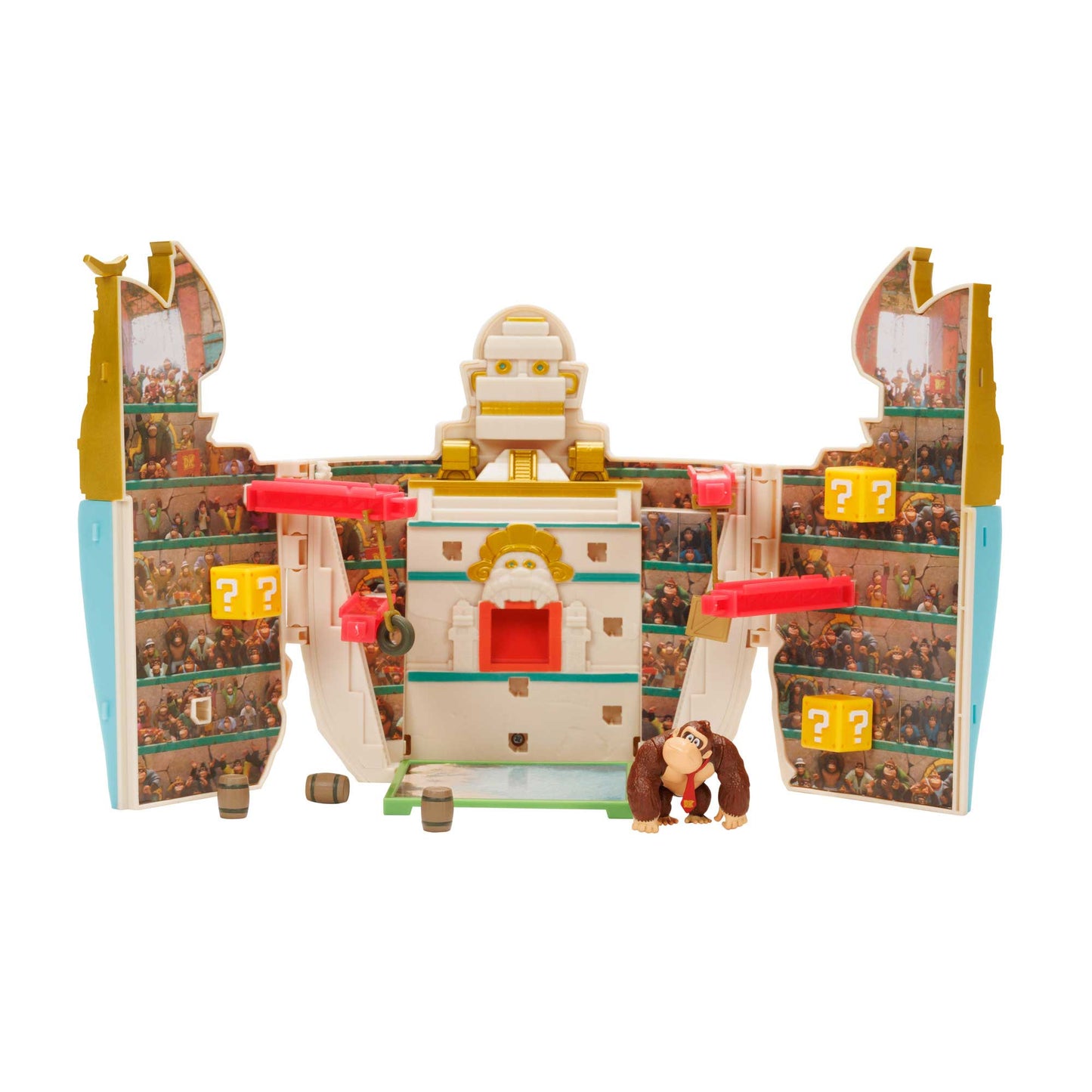 Super Mario Movie playset Donkey Kong Arena con personaggi 4 cm
