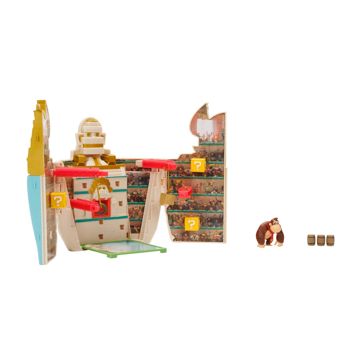 Super Mario Movie playset Donkey Kong Arena con personaggi 4 cm