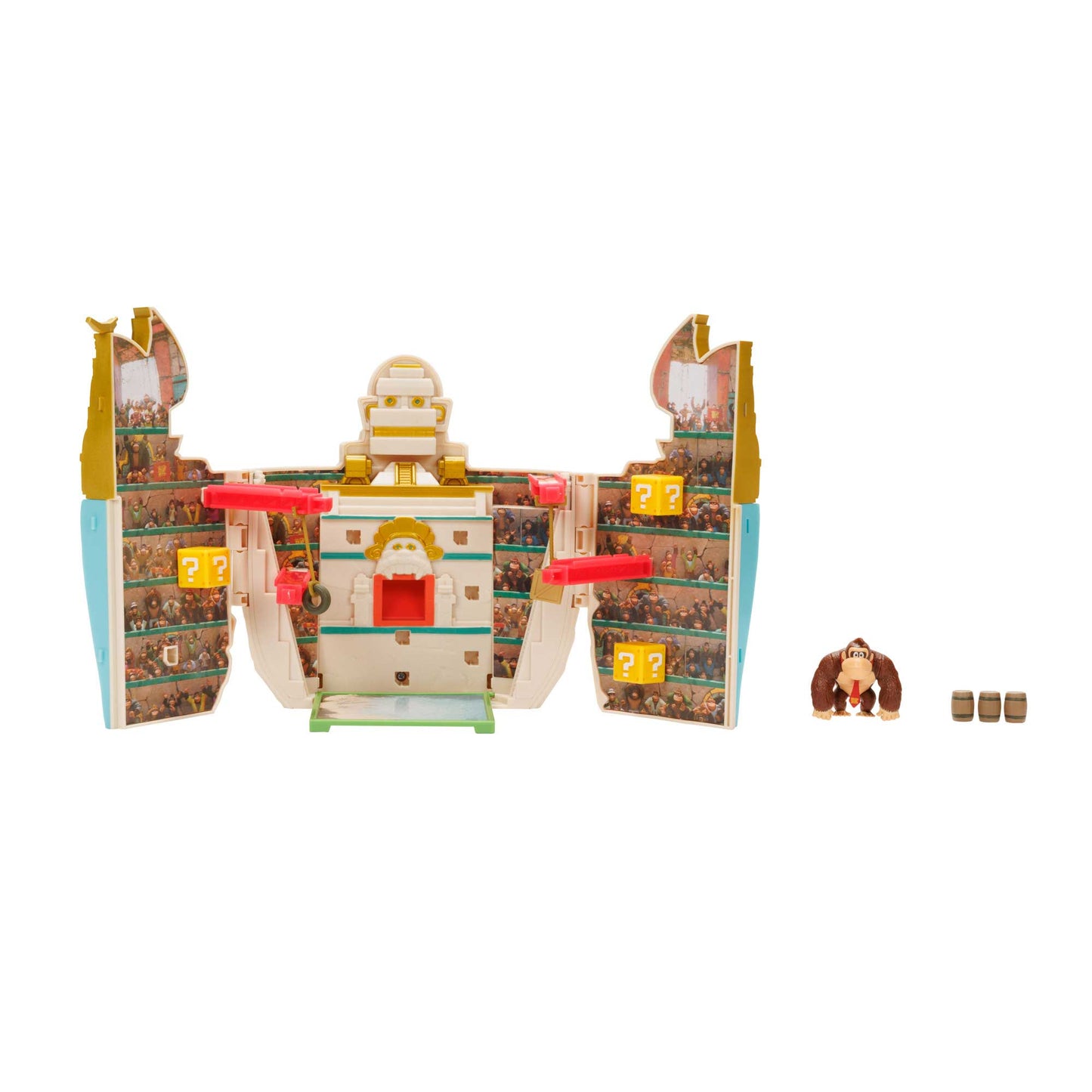 Super Mario Movie playset Donkey Kong Arena con personaggi 4 cm