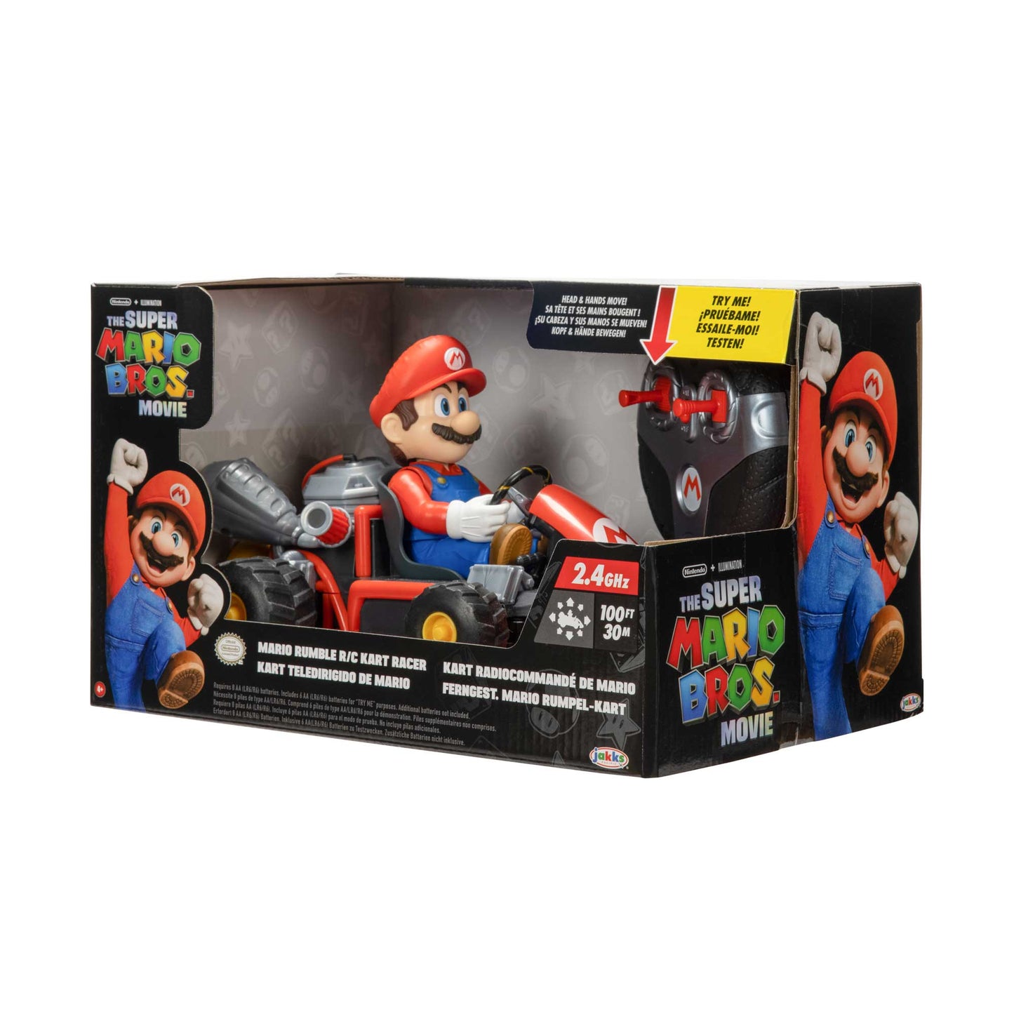 Super Mario Movie radiocomando Rumble