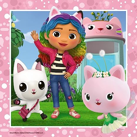 Puzzle Gabby'S Dollhouse 3X49 Pz