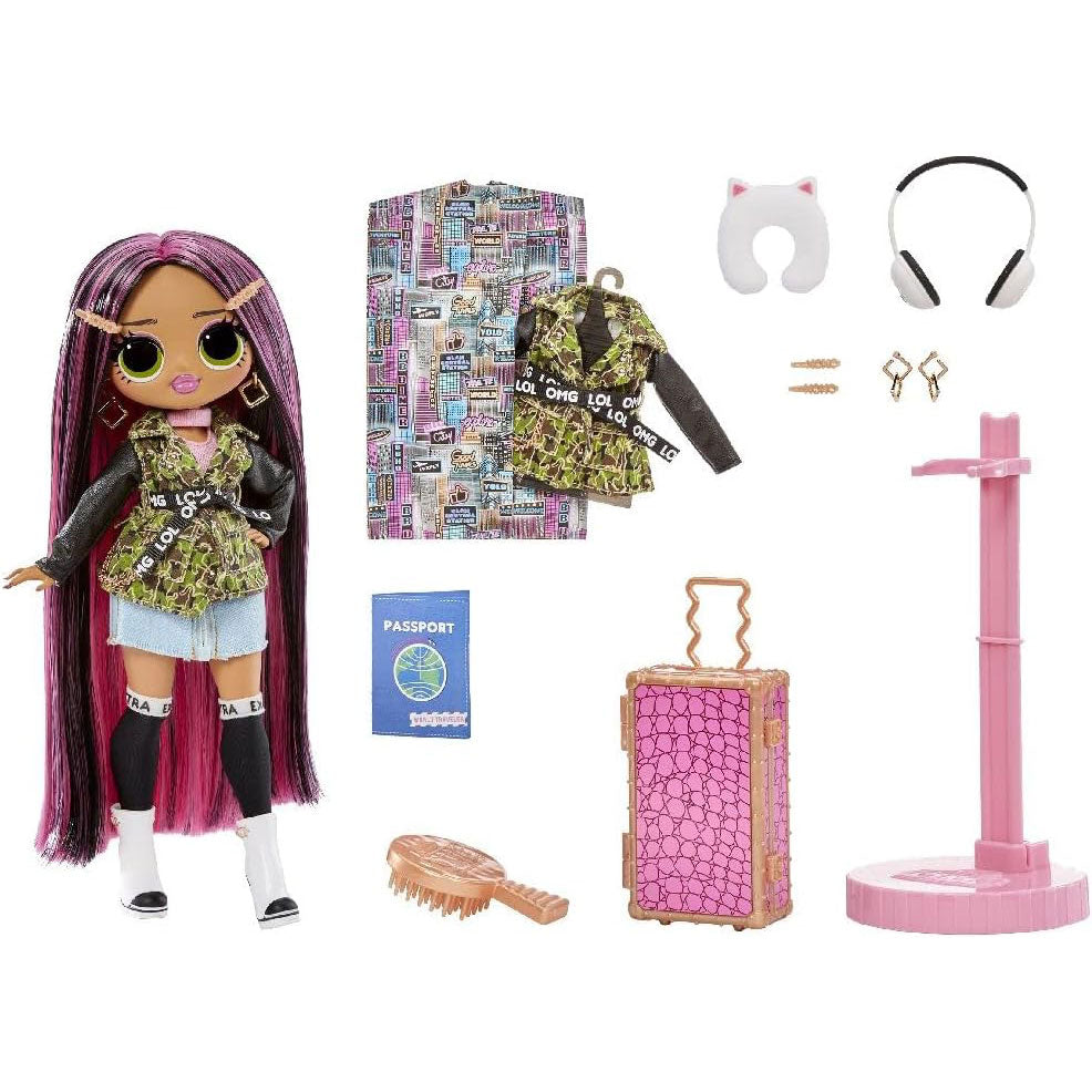 LOL Surprise OMG Travel Doll City Babe