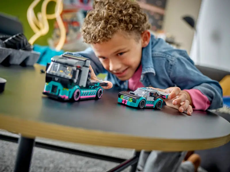 Lego City Auto Da Corsa E Trasp.