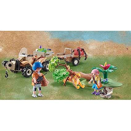 Playmobil Quad Di Soccorso Animali