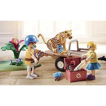 Playmobil Quad Di Soccorso Animali