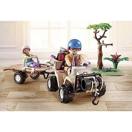 Playmobil Quad Di Soccorso Animali