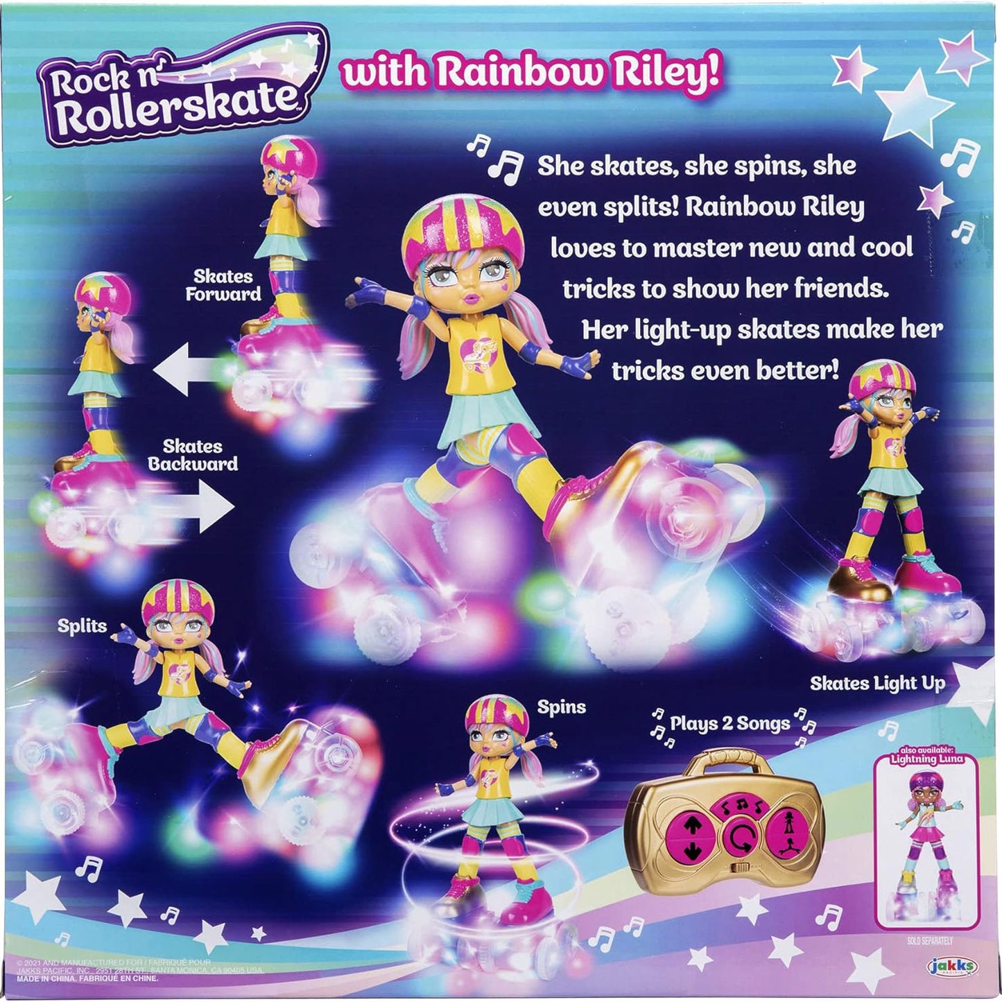 Bambola radiocomandata Rainbow Riley