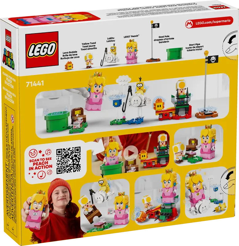 Lego Super Mario Avvent.Di Peach