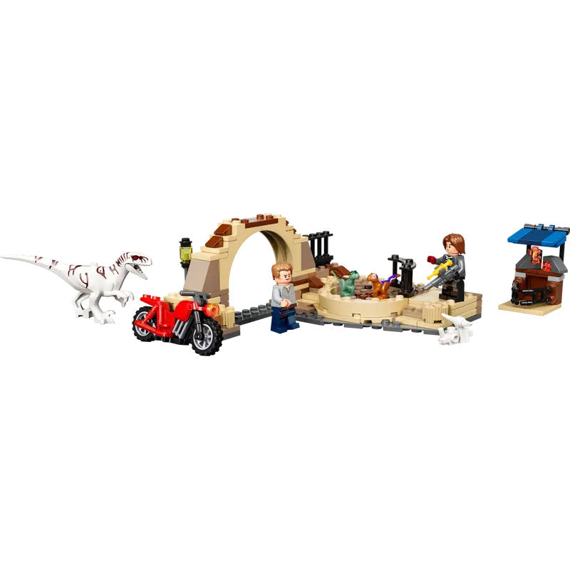 Lego Jurassic World: Atrociraptor - Inseguimento Sulla Moto
