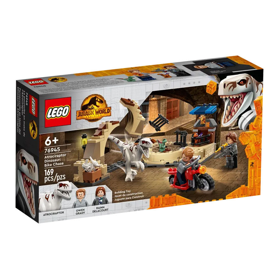 Lego Jurassic World: Atrociraptor - Inseguimento Sulla Moto