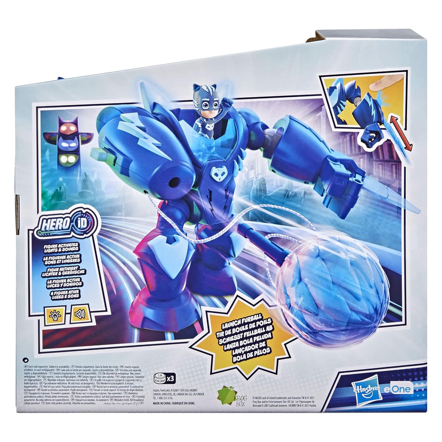 Pj Masks Personaggio Gattoboy Con Armatura
