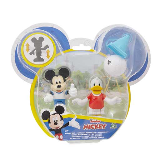Mickey - Coppia Personaggi Calcio