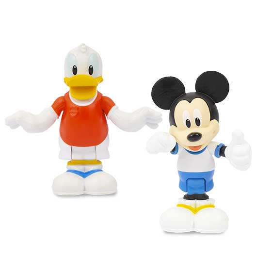 Mickey - Coppia Personaggi Calcio