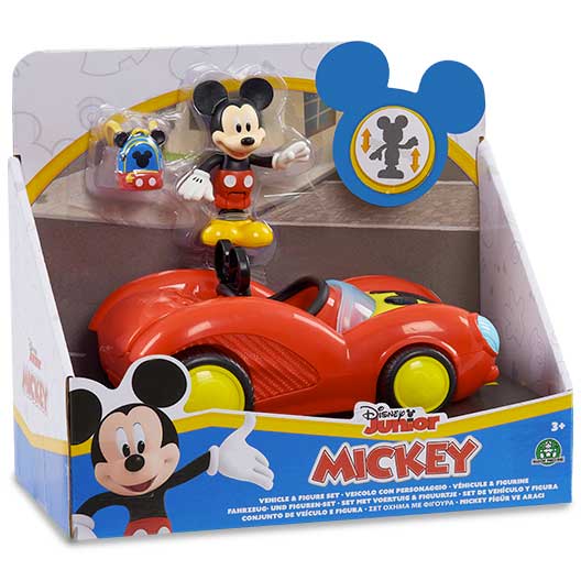 Mickey - Veicoli C/Personaggio Automobile