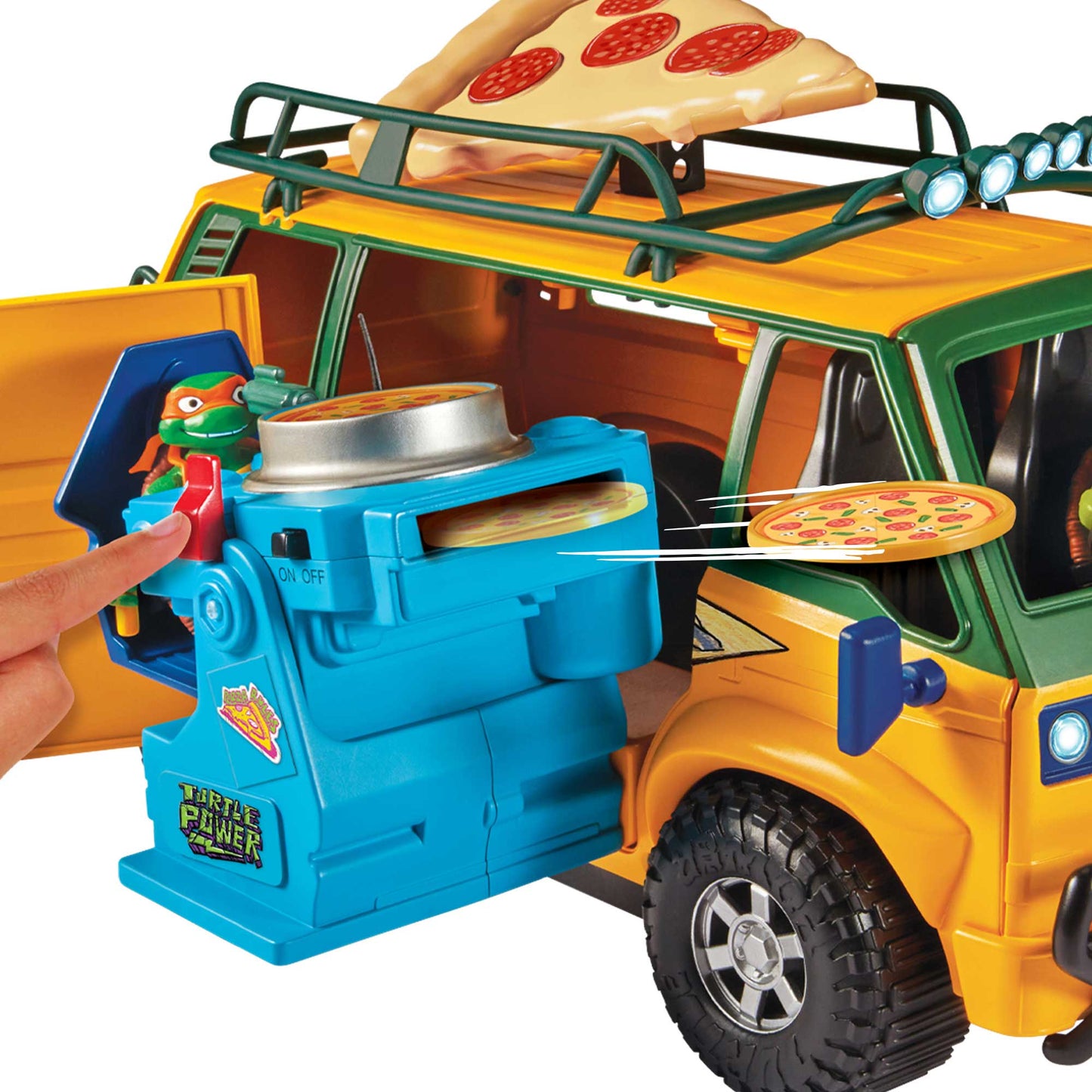 Turtles Veicolo Lancia Pizze