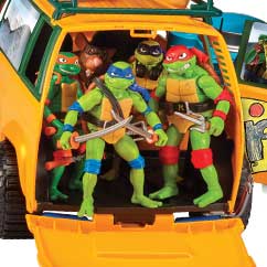 Turtles Veicolo Lancia Pizze