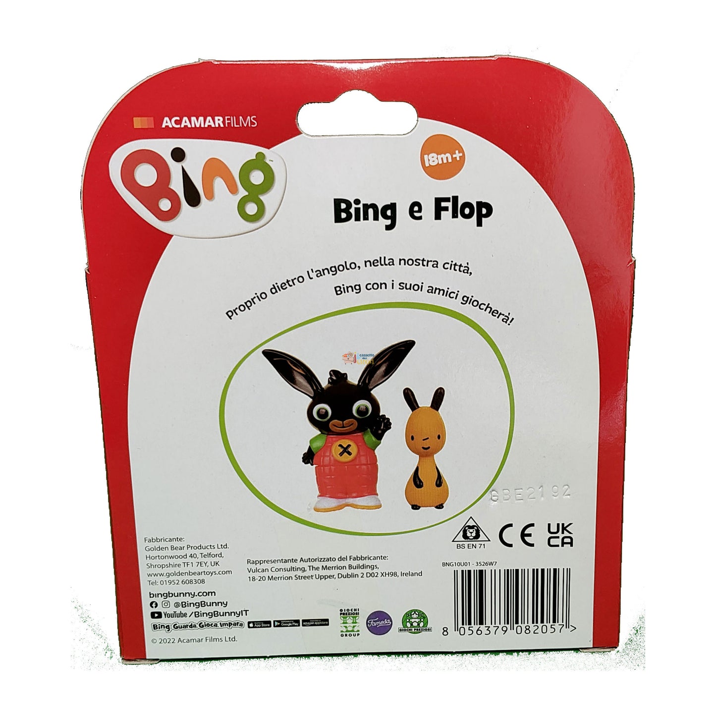 Bing - Coppia Personaggi Bing + Flop