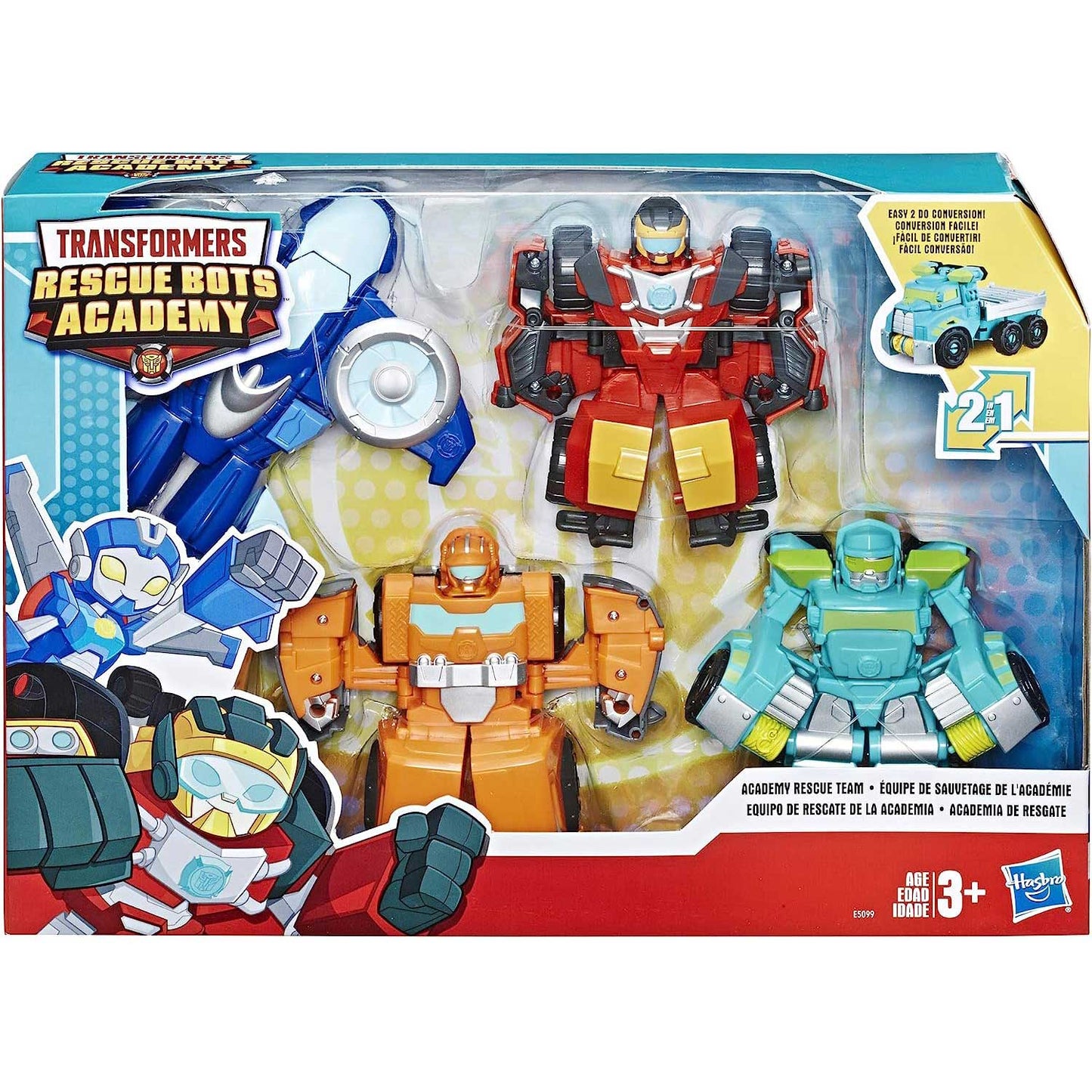 Transformers Rescue Bots Academy - Pack 3 Personaggi