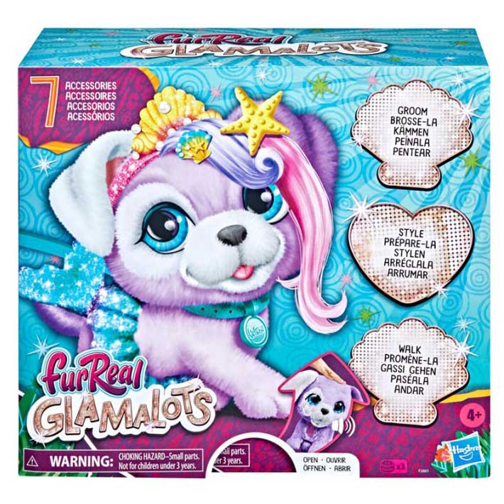 Fur Real Glamalots Mermaid Puppy