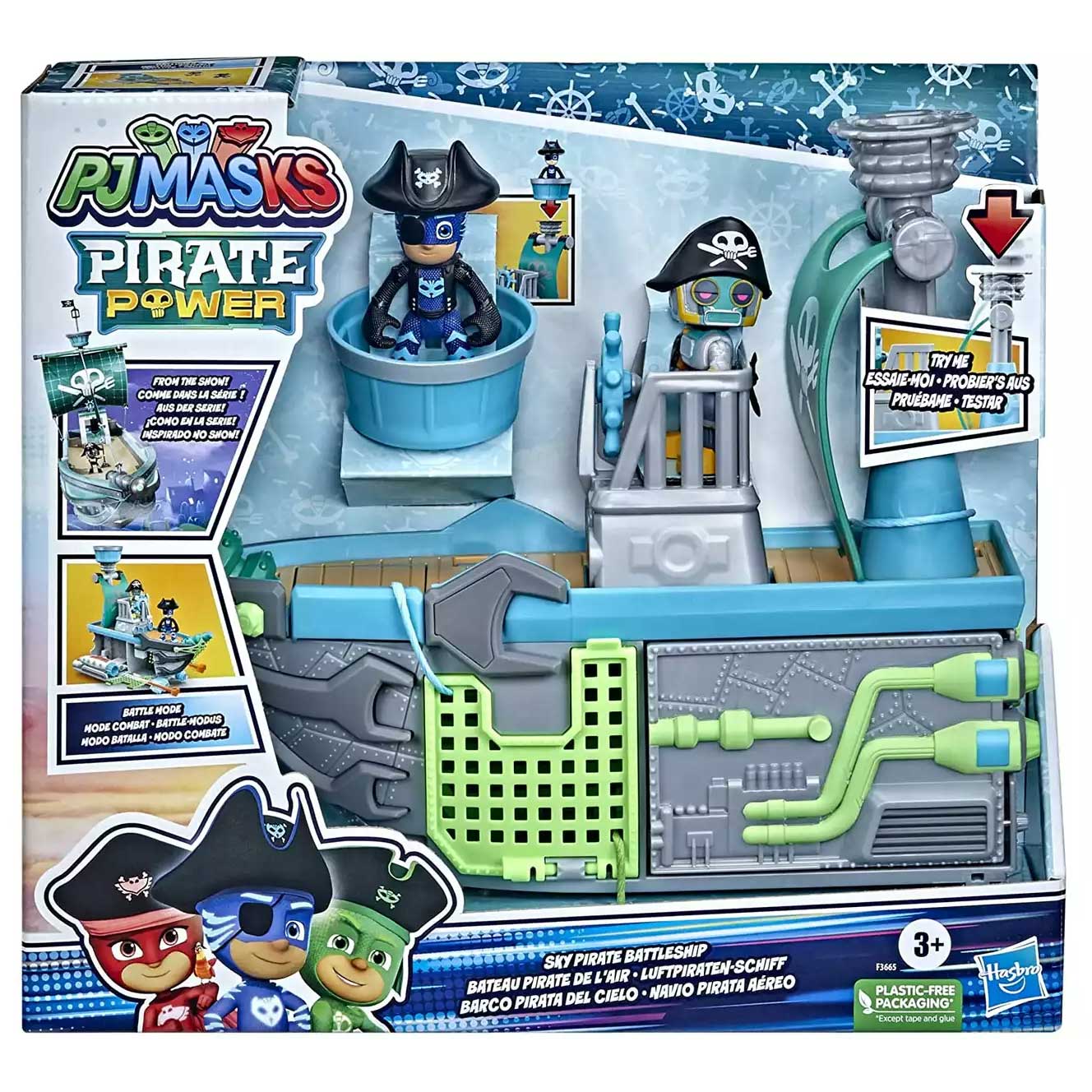 PJ Masks Navicella Pigiapirati del Cielo