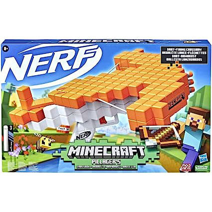 Nerf Minecraft Balestra Lancia Dardi