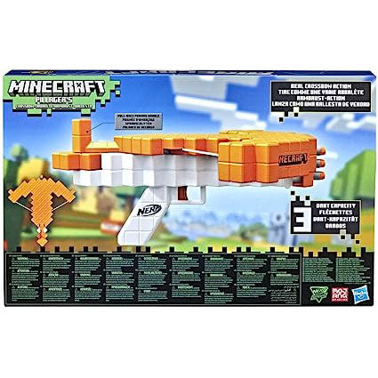 Nerf Minecraft Balestra Lancia Dardi