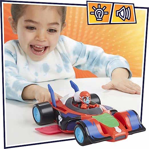 PJ Masks Animal Power Flash Cruiser Luci e Suoni con personaggio