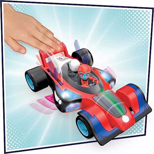 PJ Masks Animal Power Flash Cruiser Luci e Suoni con personaggio