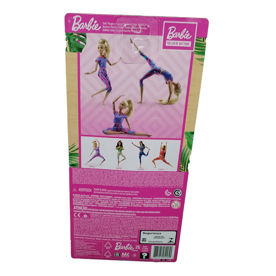 Barbie Bambola Snodata Con 22 Articolazioni – Bionda