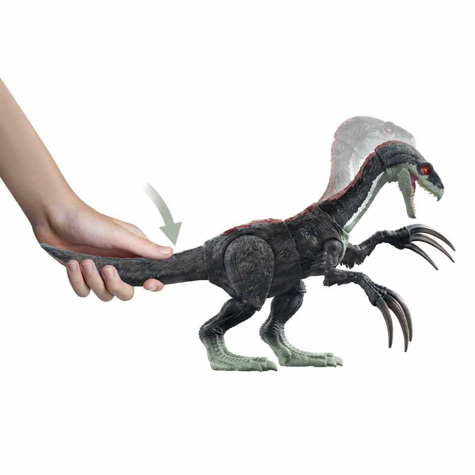 Jurassic World Dominion - Therizinosauro attacco tagliente con attacchi e suoni