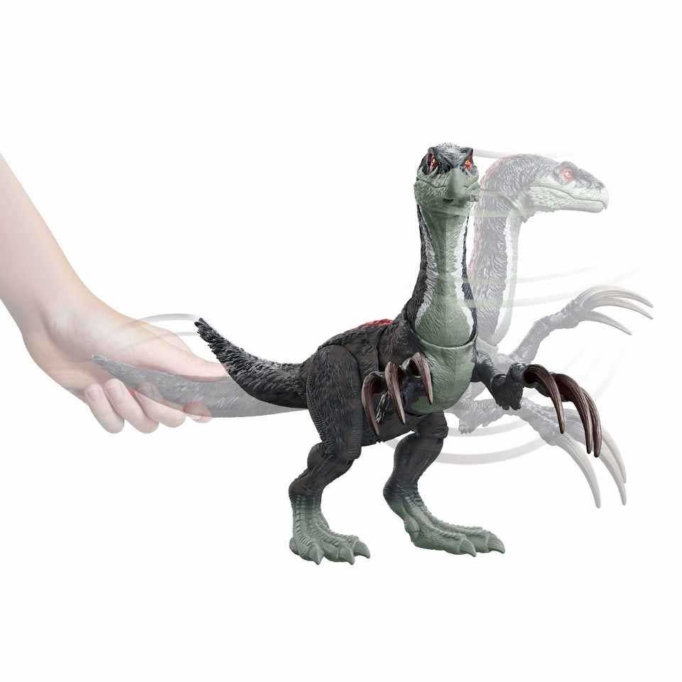 Jurassic World Dominion - Therizinosauro attacco tagliente con attacchi e suoni