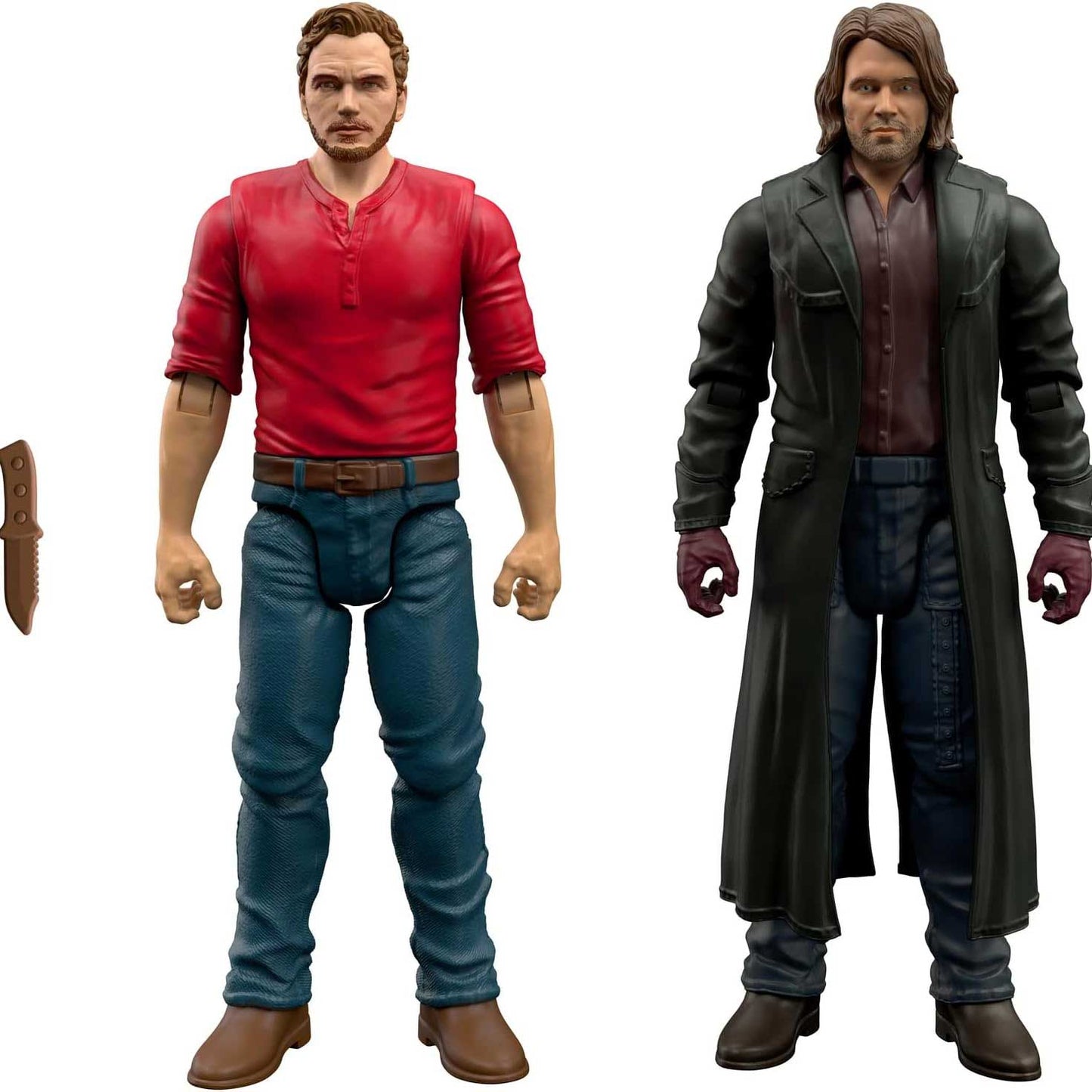 Jurassic World Dominion Extreme Damage - Pack Owen e Velociraptor Blu