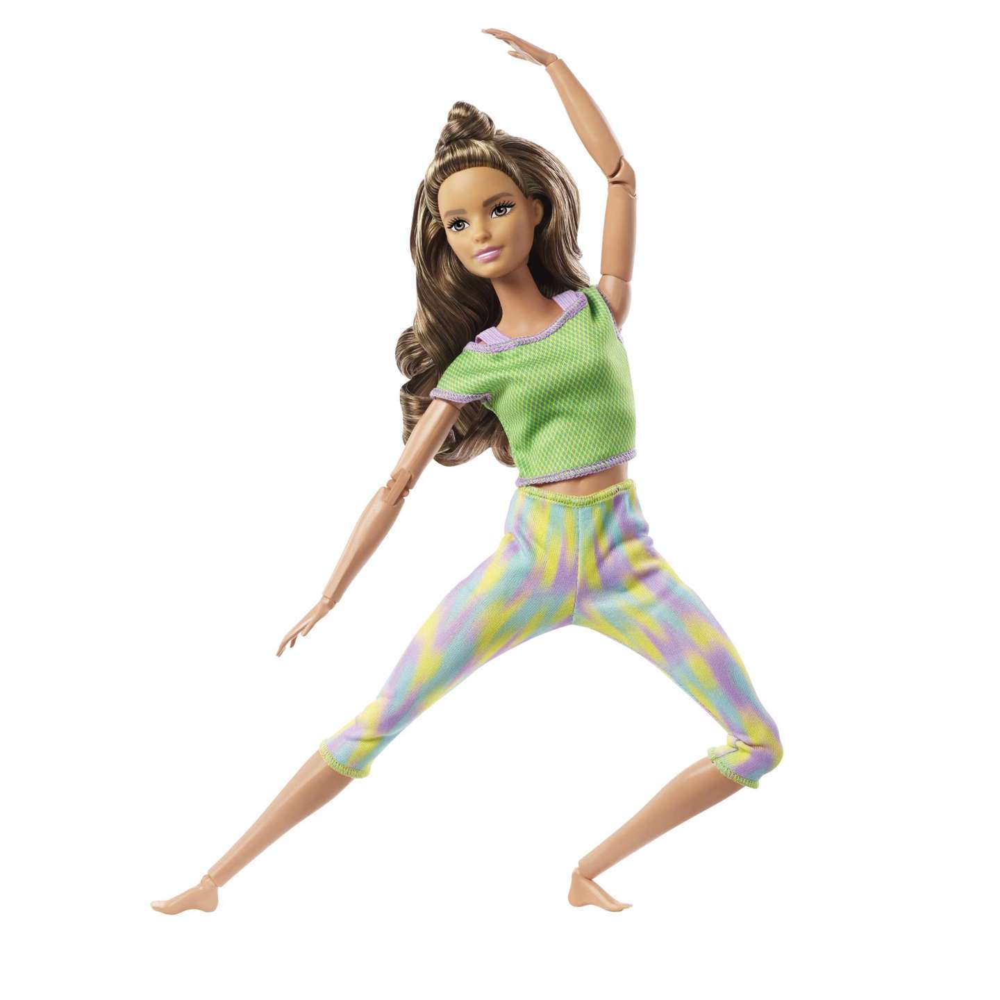 Barbie Bambola Snodata Con 22 Articolazioni – Tuta Verde