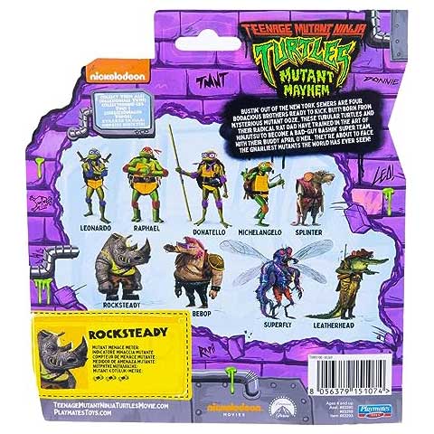 Turtles Action Figure Rocksteady