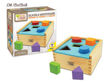 Scatola Montessori in Legno