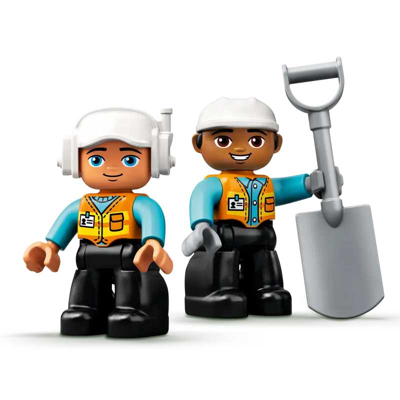 Lego Duplo Camion E Scavatrice Cingolata