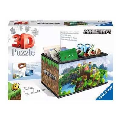 Puzzle 3D Storage Box Minecraft