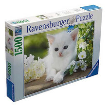 Puzzle Gattino Bianco 1500 Pz