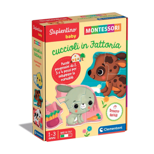 Montessori Baby - Cuccioli In Fattoria