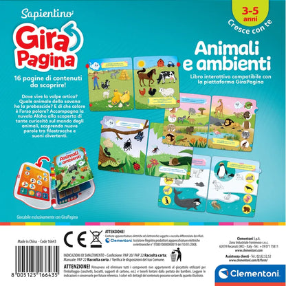 Sapientino GiraPagina - Animali e Ambienti