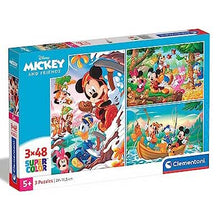 Puzzle Mickey And Friends 3X48 Pz