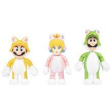 Nintendo Super Mario 3D World 10 cm pack da 3 personaggi articolati