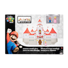 Super Mario Movie Deluxe playset castello di Peach con personaggi 4 cm