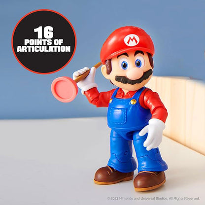 Super Mario Movie action figures 13 cm con accessorio - Mario