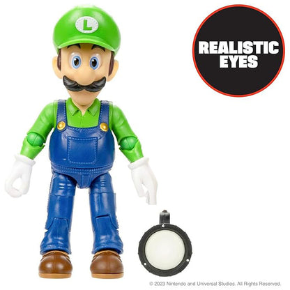 Super Mario Movie action figures 13 cm con accessorio - Luigi