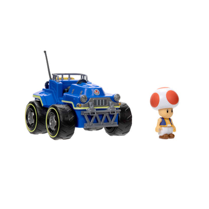 Super Mario Movie personaggi 6 cm con Kart - Toad