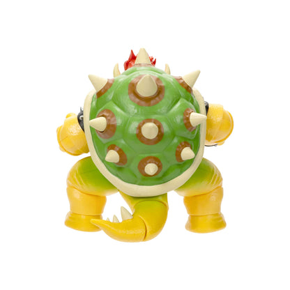Super Mario Movie action figure di Bowser 18 cm sputafuoco