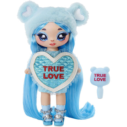 NANANA Surprise Blue Heart Bear