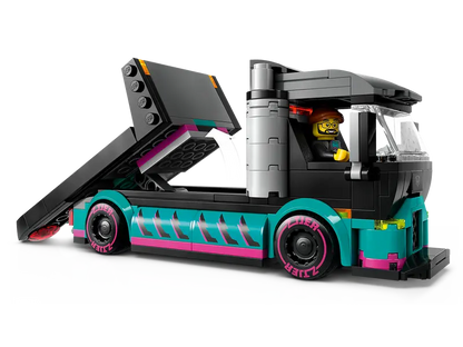 Lego City Auto Da Corsa E Trasportatore