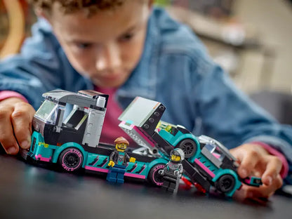 Lego City Auto Da Corsa E Trasportatore